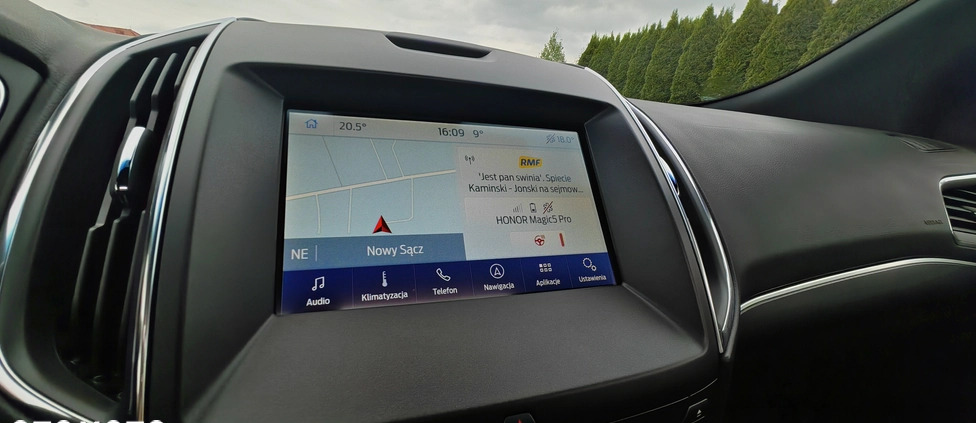 Ford EDGE cena 166900 przebieg: 82731, rok produkcji 2019 z Żarów małe 781